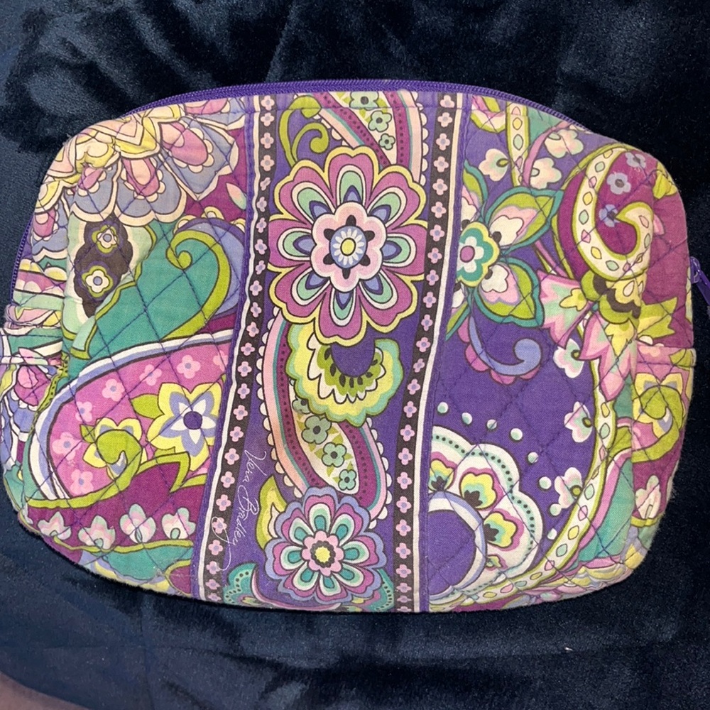 Vera Bradley travel cosmetic bag